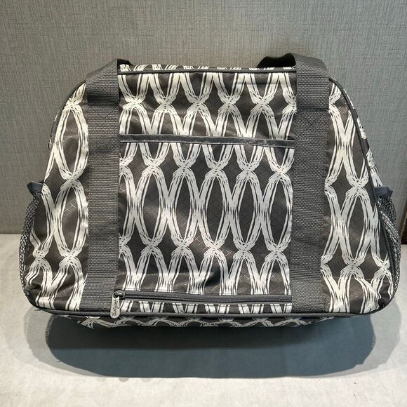 thirty-one All In Tote Duffel Bag Weekender Travel Overnight Weekender Gym Gray - Picture 4 of 11